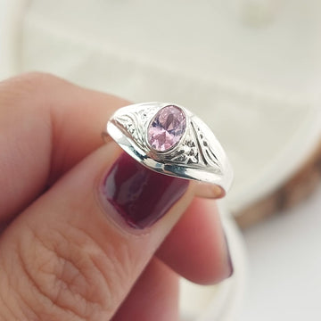 Anillo Graduación Liso Plata 925 27208