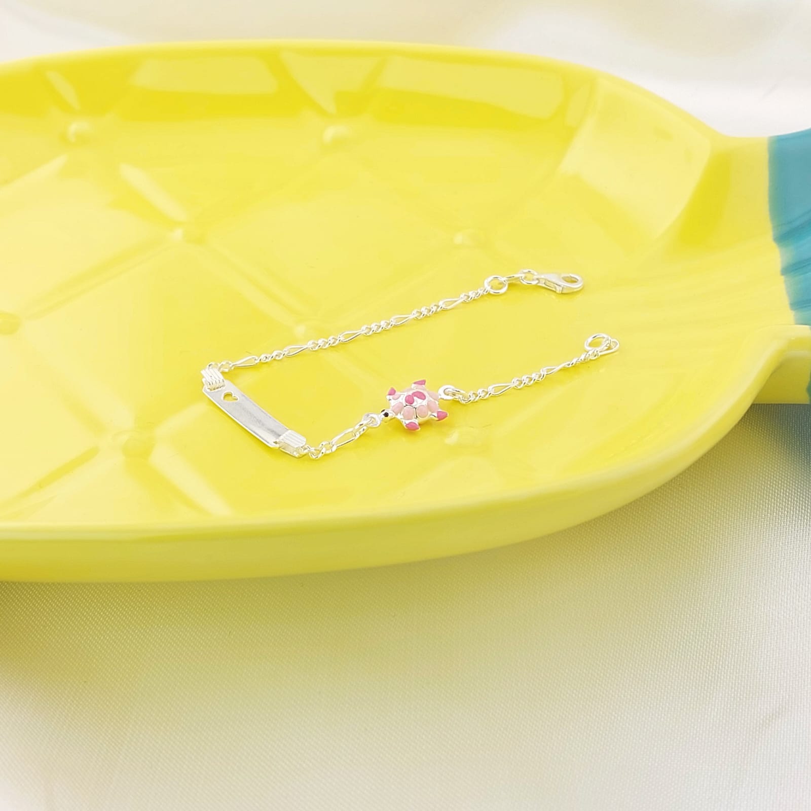 Pulsera Placa 16cm/2mm Plata 925 27233