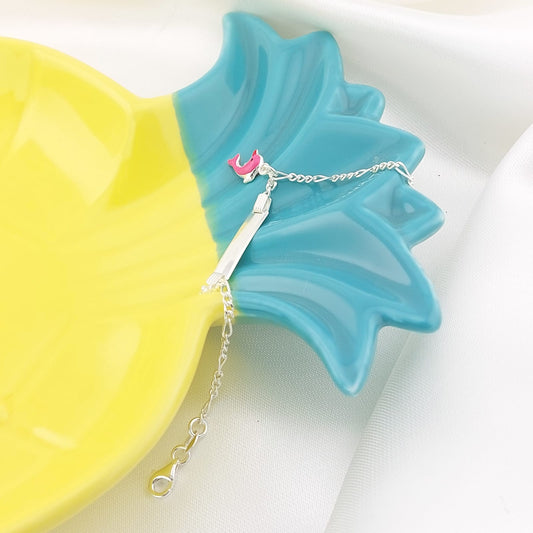 Pulsera Placa 16cm/2mm Plata 925 27230