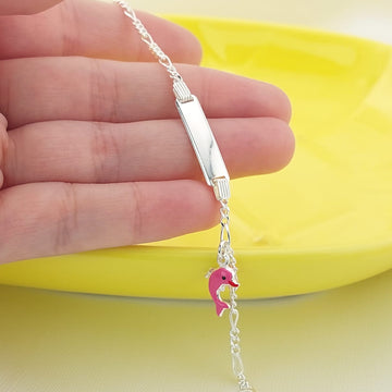 Pulsera Placa 16cm/2mm Plata 925 27230