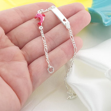 Pulsera Placa 16cm/2mm Plata 925 27231