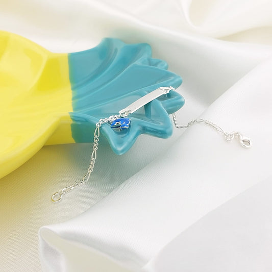 Pulsera Placa 15cm/2mm Plata 925 27228
