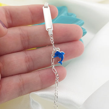 Pulsera Placa 15cm/2mm Plata 925 27228