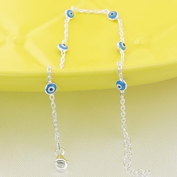 Tobillera Dama 22-24cm Plata 925 27226