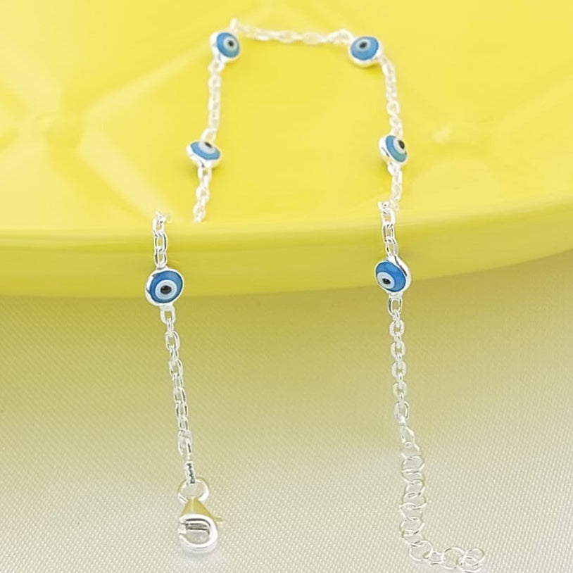 Tobillera Dama 22-24cm Plata 925 27226