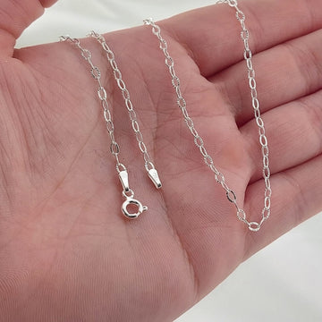 Cadena Dama 45cm/2mm Plata 925 27221