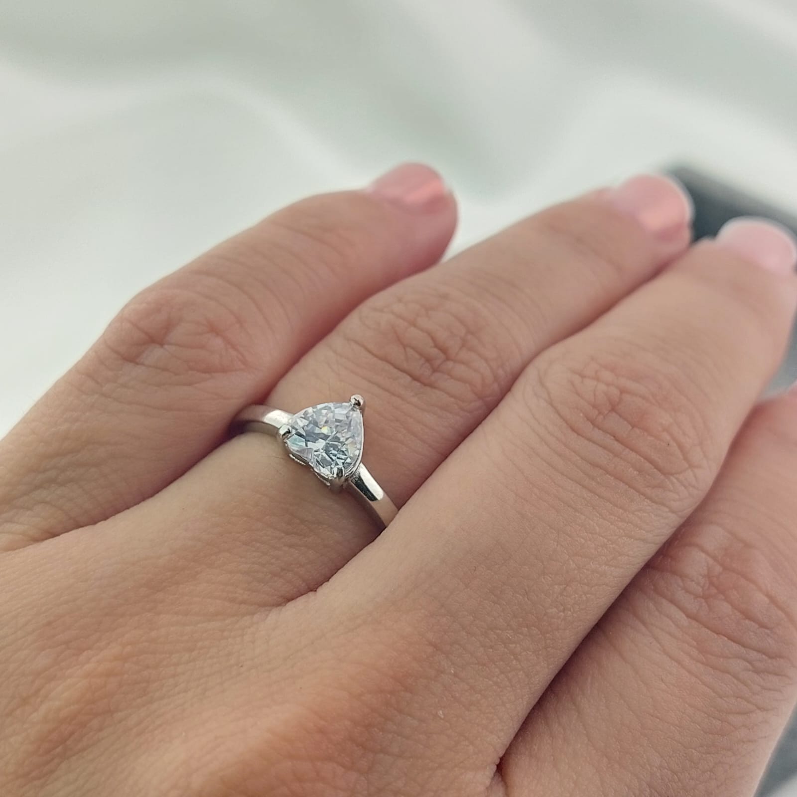 Anillo Compromiso Plata 925 27243