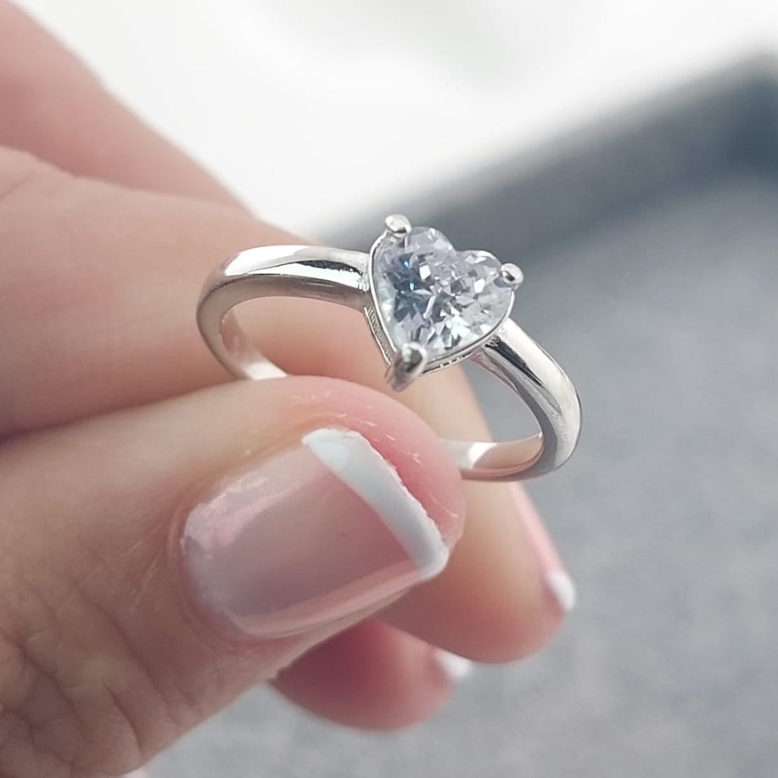 Anillo Compromiso Plata 925 27243