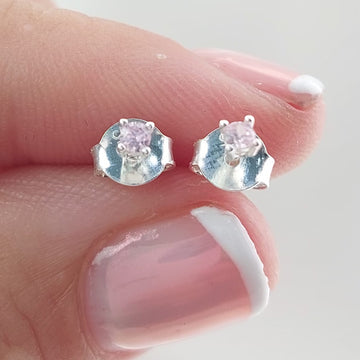 Chispas 2mm Rosado Plata 925 925 27260