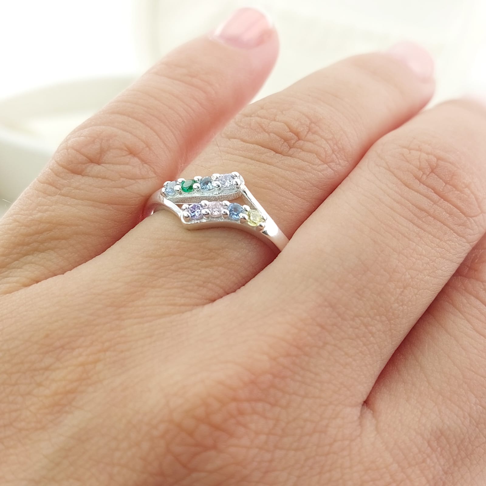 Anillo Casual Dama Plata 925 27301
