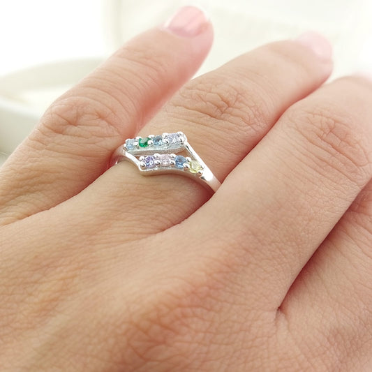 Anillo Casual Dama Plata 925 27301