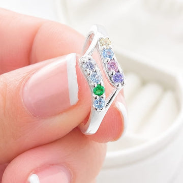 Anillo Casual Dama Plata 925 27301