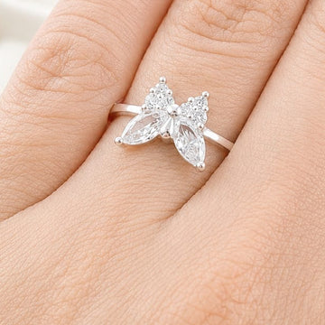 Anillo Casual Mariposa Plata 925 27298