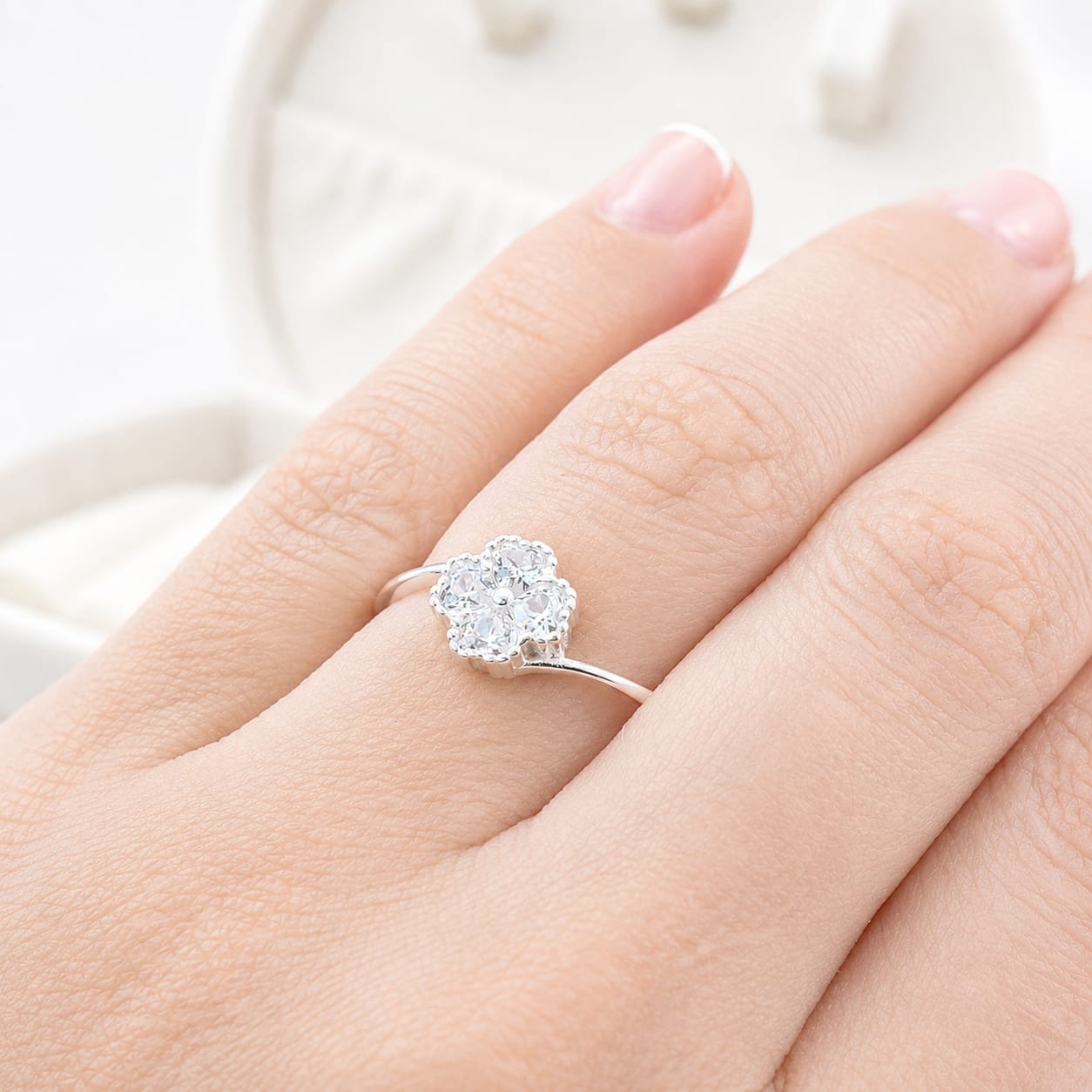 Anillo Casual Dama Plata 925 27304