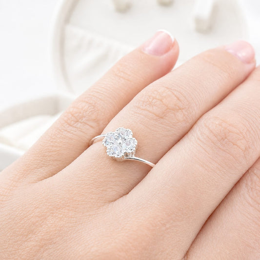 Anillo Casual Dama Plata 925 27304