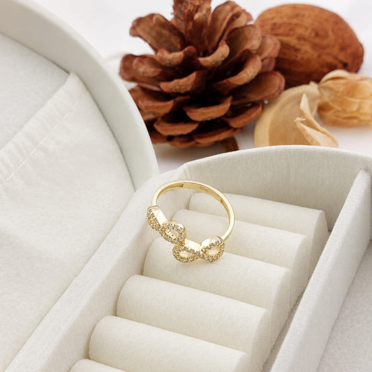 Anillo Casual Dama Oro 10k 27365