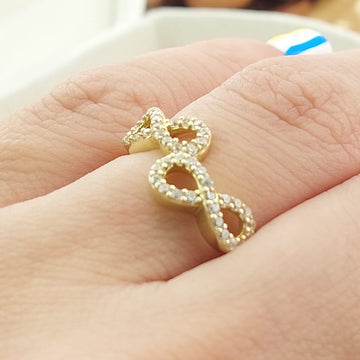 Anillo Casual Dama Oro 10k 27365