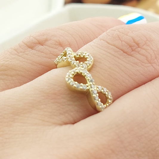 Anillo Casual Dama Oro 10k 27365