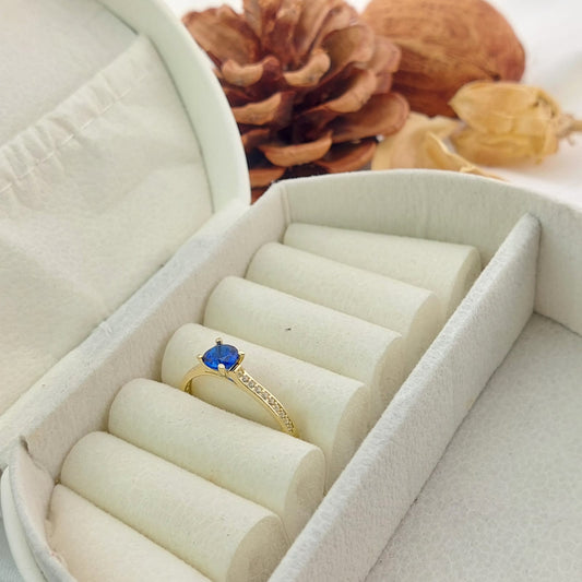 Anillo Dama Promesa CZ 5mm Oro 10k 27347