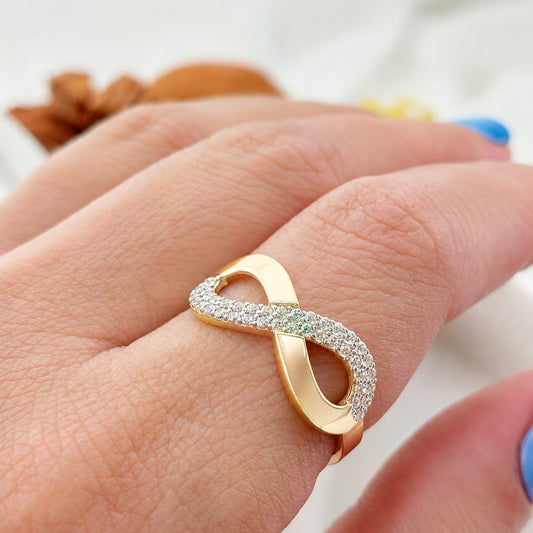 Anillo Casual Dama Oro 10k 27366