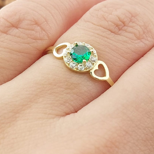 Anillo Dama CZ Oro 10k 27362