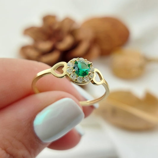 Anillo Dama CZ Oro 10k 27362