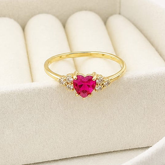 Anillo Dama Promesa CZ Oro 10k 27356