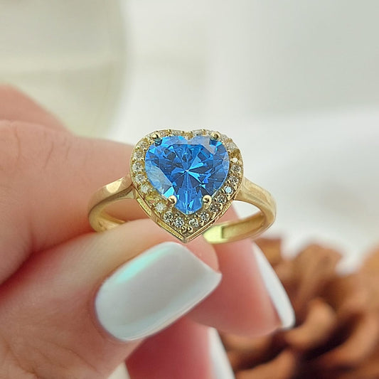 Anillo Dama CZ Oro 10k 27352