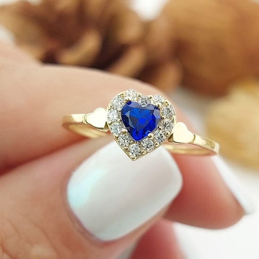 Anillo Dama Promesa CZ Oro 10k 27349