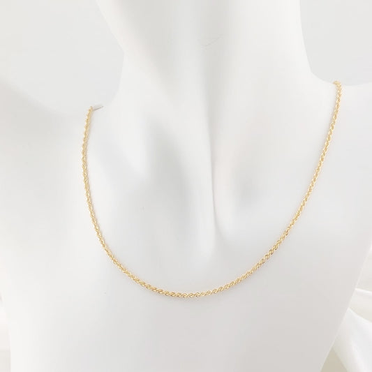 Cadena Cordón 45cm/2mm Oro 10k Italia 27396