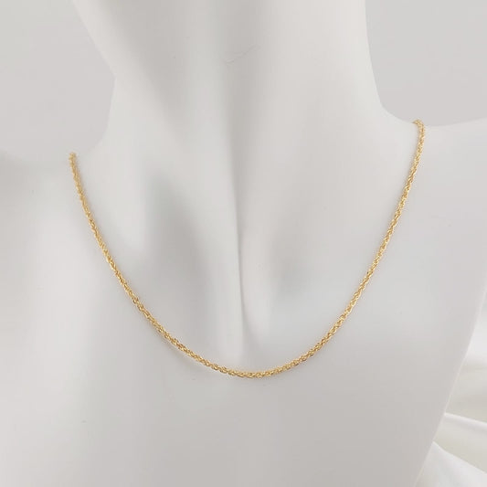 Cadena Cordón 41cm/2mm Oro 10k Italia 26684