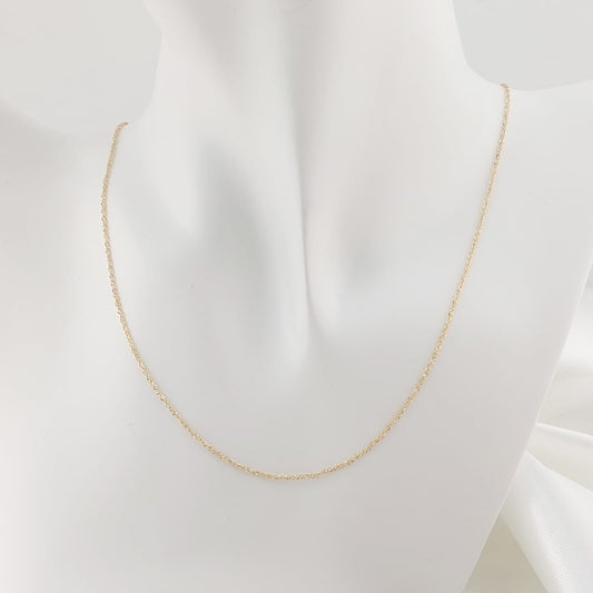 Cadena Dama 45cm/1mm Oro 10k Italia 27393