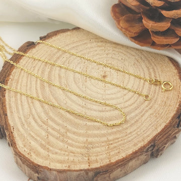 Cadena Dama 45cm/1mm Oro 10k Italia 27393
