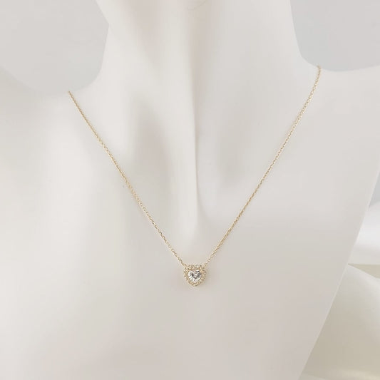 Collar 50cm CZ 5mm Oro 10k Italia 27408