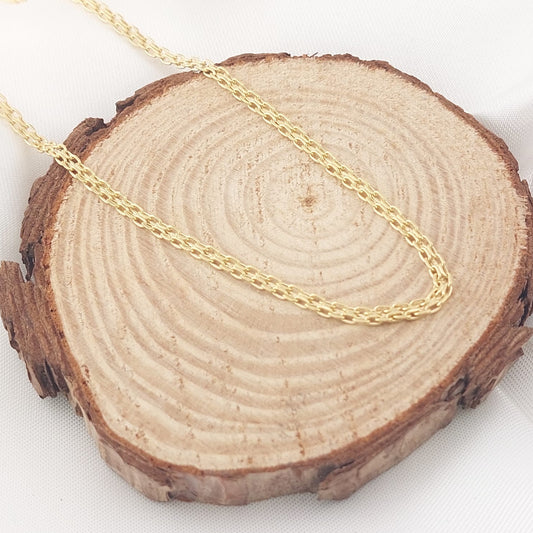 Cadena Bismark 50cm/3mm Oro 10k Italia 27404