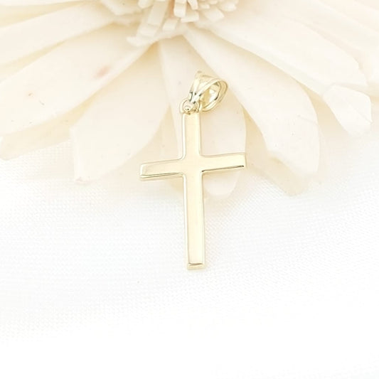 Dije Cruz 20mm Oro 10k 27420