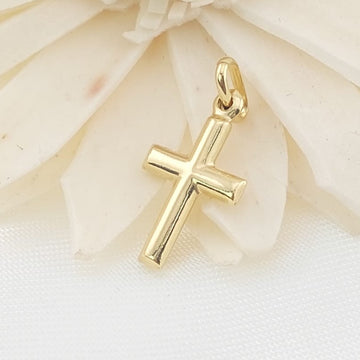 Dije Cruz 15mm Oro 10k 27419