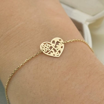 Pulsera Dama 17/19cm Oro 10k 27438