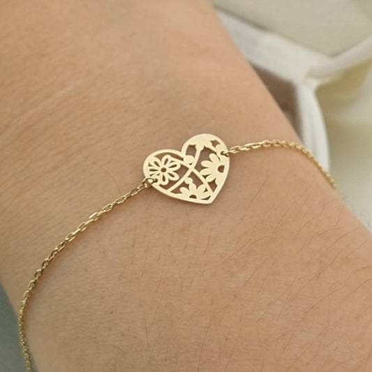 Pulsera Dama 17/19cm Oro 10k 27438