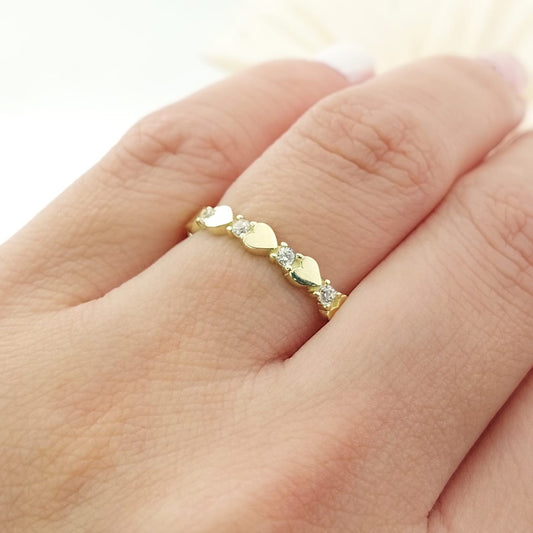 Anillo Casual Dama Oro 10k 27446