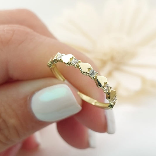 Anillo Casual Dama Oro 10k 27446