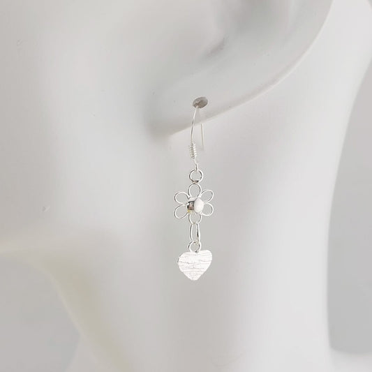 Aretes Largos 40mm Plata 925 27474