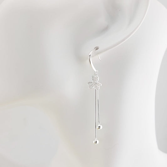 Aretes Largos 60mm Plata 925 27472