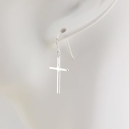 Aretes Largos 30mm Plata 925 27476