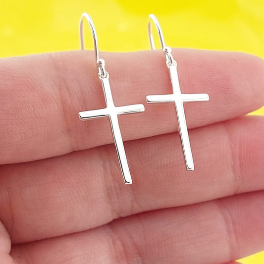 Aretes Largos 30mm Plata 925 27476