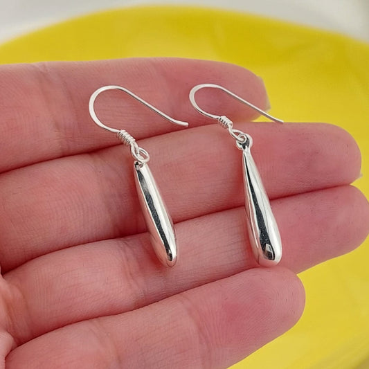 Aretes Largos 35mm Plata 925 27475