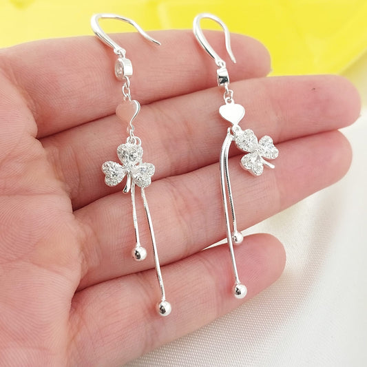 Aretes Largos 60mm Plata 925 27470