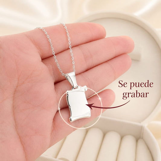 Collar Dama 50cm Plata 925 27487GR