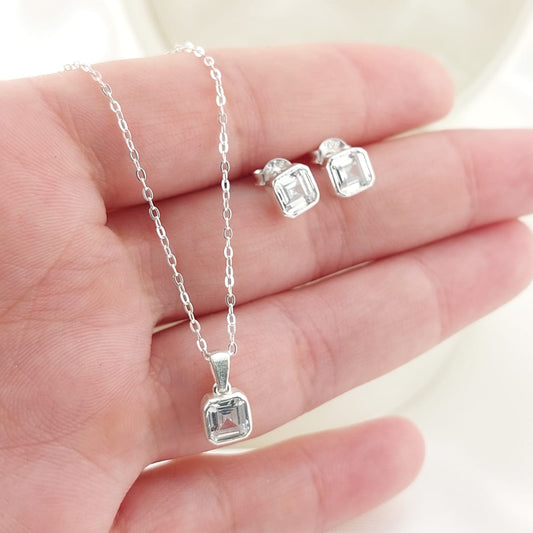 Juego Dama Plata 925 26236