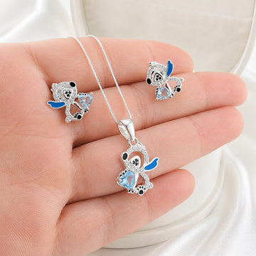 Juego Dama Plata 925 26314